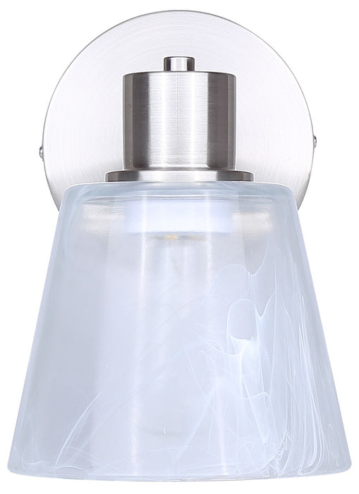 Canarm - IVL1151A01BN - One Light Vanity - Luelle - Brushed Nickel