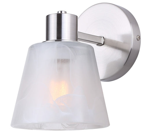 Luelle One Light Vanity Brushed Nickel