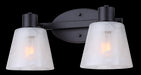 Canarm - IVL1151A02BK - Two Light Vanity - Luelle - Black