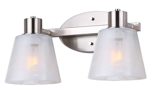 Canarm - IVL1151A02BN - Two Light Vanity - Luelle - Brushed Nickel