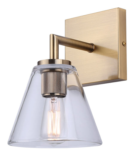 Berklie One Light Vanity Gold