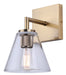 Canarm - IVL1159A01GD - One Light Vanity - Berklie - Gold
