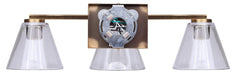 Canarm - IVL1159A03GD - Three Light Vanity - Berklie - Gold