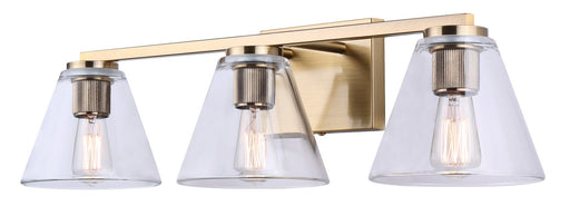 Canarm - IVL1159A03GD - Three Light Vanity - Berklie - Gold