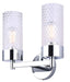 Canarm - IVL1168A02CH - Two Light Vanity - Eden - Chrome