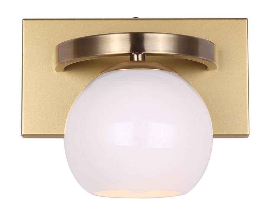 Canarm - IVL1169A01GDP - One Light Vanity - Monroe - Gold