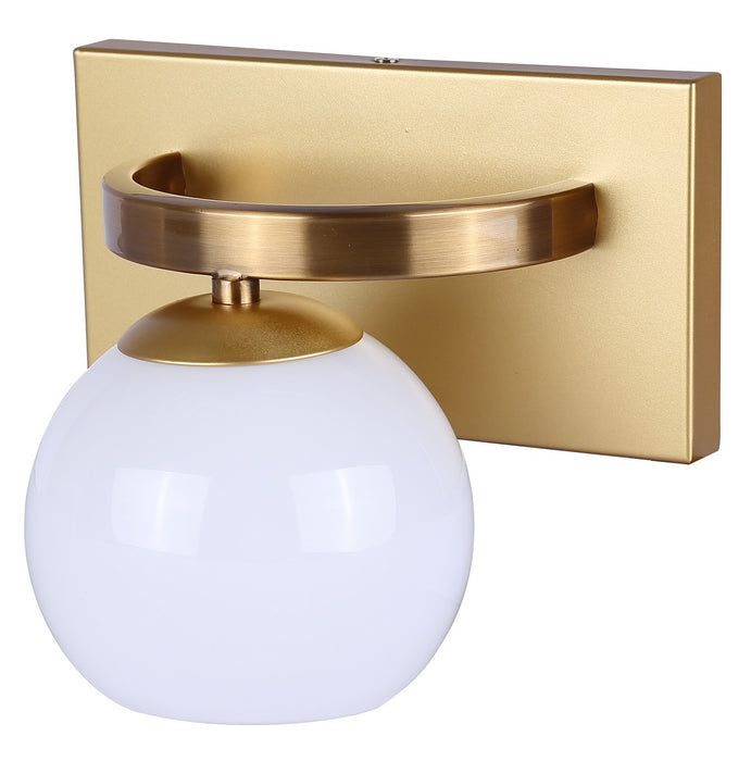 Canarm - IVL1169A01GDP - One Light Vanity - Monroe - Gold