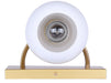 Canarm - IVL1169A01GDP - One Light Vanity - Monroe - Gold