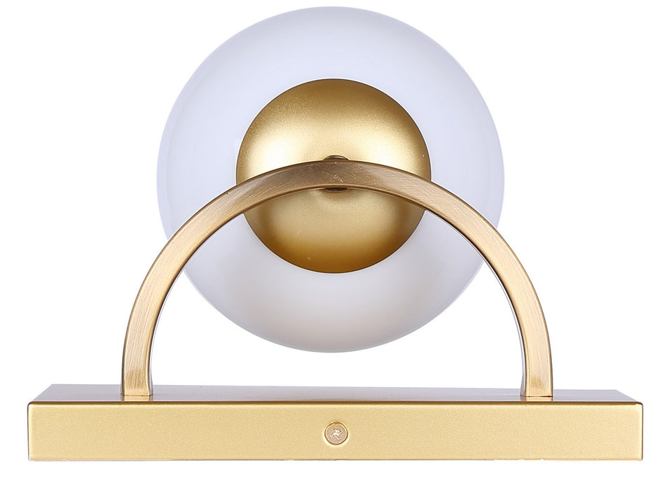 Canarm - IVL1169A01GDP - One Light Vanity - Monroe - Gold