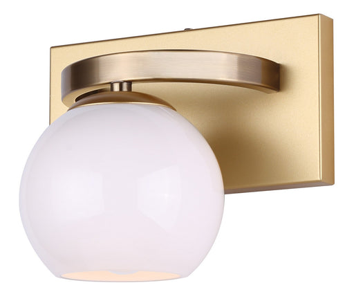 Monroe One Light Vanity Gold