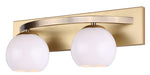 Canarm - IVL1169A02GDP - Two Light Vanity - Monroe - Gold