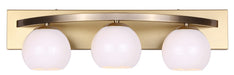 Canarm - IVL1169A03GDP - Three Light Vanity - Monroe - Gold