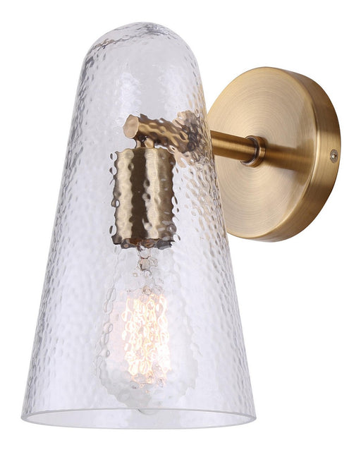 Canarm - IWF1144A01GD - One Light Wall Sconce - Luisa - Gold