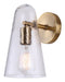 Canarm - IWF1144A01GD - One Light Wall Sconce - Luisa - Gold