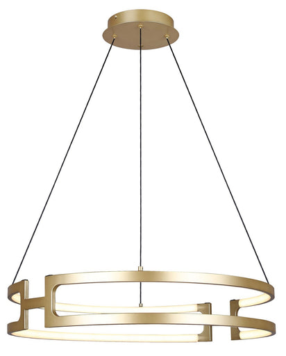Bettony One Light Chandelier Gold