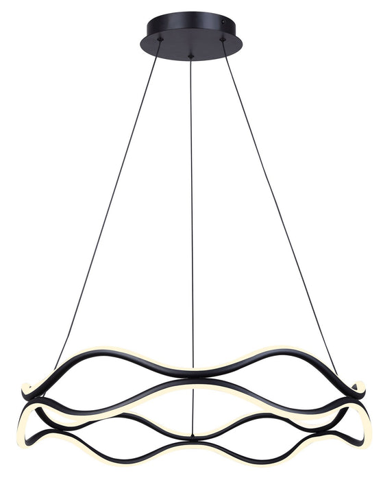 Canarm - LCH280A24BK - LED Chandelier - Castra - Black