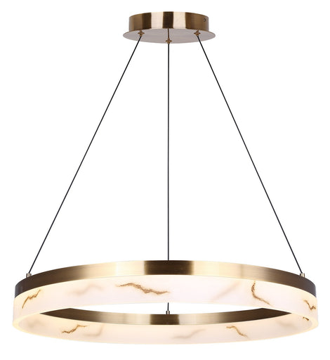 Elynn LED Chandelier Gold