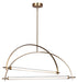 Canarm - LCH319A02GD - LED Chandelier - Keaton - Gold