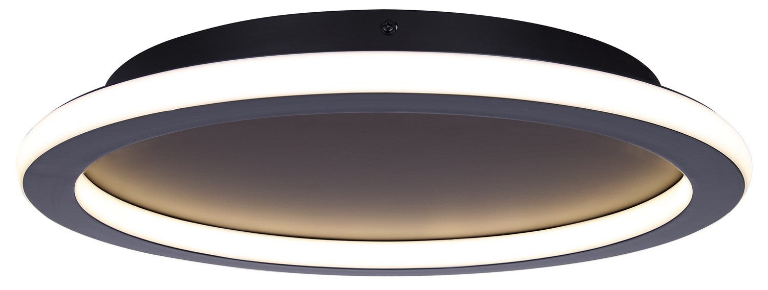 Canarm - LFM279A16BK - LED Flush Mount - Gavyn - Black