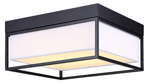 Bretton LED Flush Mount Black