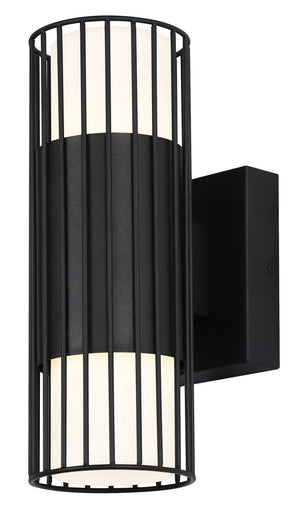 Javon LED Outdoor Lantern Black