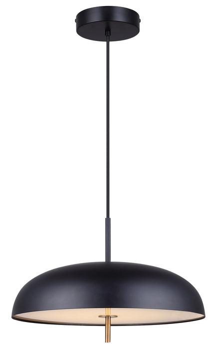 Canarm - LPL287A01BKG - LED Pendant - Kelvin - Matte Black And Gold