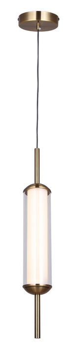 Canarm - LPL321A01GD - One Light Pendant - Lavene - Gold