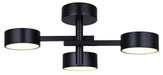 Canarm - LSF315A03BK - LED Semi Flush Mount - Montgomery - Black