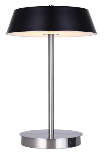 Jessa LED Table Lamp Brushed Nickel