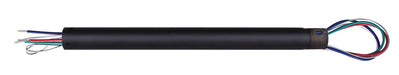 Canarm - DR12BK-1OD - Downrod - Black