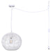 Canarm - IPL1197A01WH - One Light Pendant - Valence - White