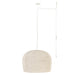 Canarm - IPL2179B03NA - Three Light Pendant - Kutna - Natural