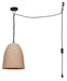 Canarm - IPL2113B01BKR - One Light Pendant - Malmo - Matte Black
