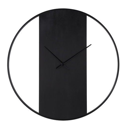 Romy Wall Clock Matte Black