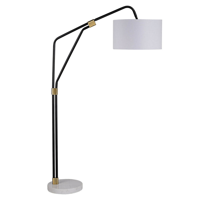 Renwil - LPF3143 - LED Floor Lamp - Wroxton - Antique Brass