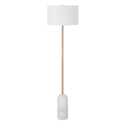 Lozica LED Floor Lamp Antique Brushed Brass