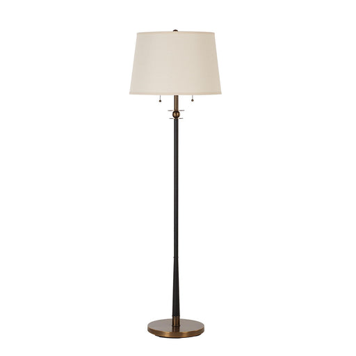 Alban Two Light Floor Lamp Matte Black