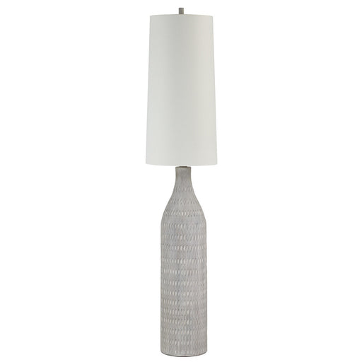 Crimsom Two Light Floor Lamp Cream