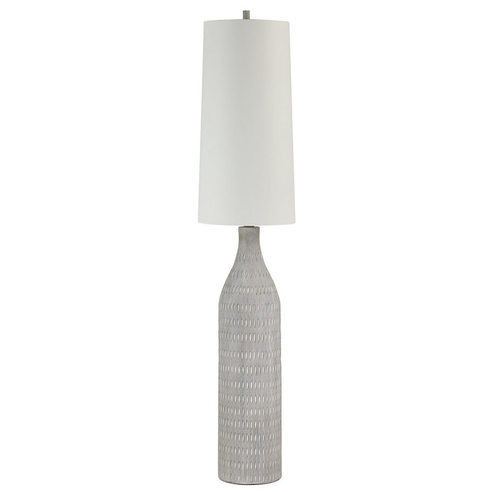 Renwil - LPF3164 - Two Light Floor Lamp - Crimsom - Cream