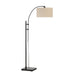 Renwil - LPF3166 - One Light Floor Lamp - Crystal - Matte Black