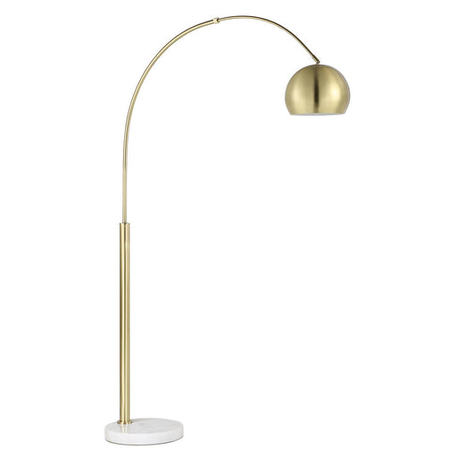 Daleela One Light Floor Lamp Brushed Gold