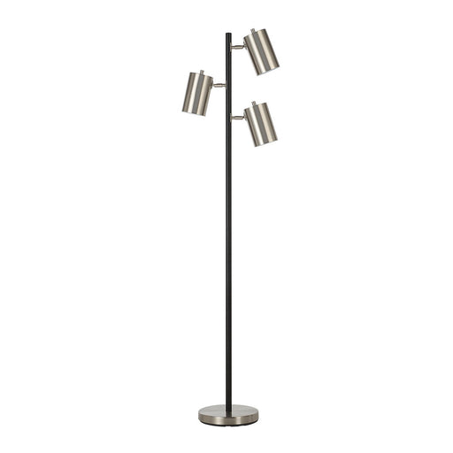 Renwil - LPF3170 - Three Light Floor Lamp - Meandros - Matte Black