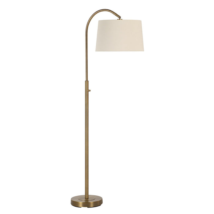 Renwil - LPF3172 - One Light Floor Lamp - Moulton - Dark Antique Brushed Brass