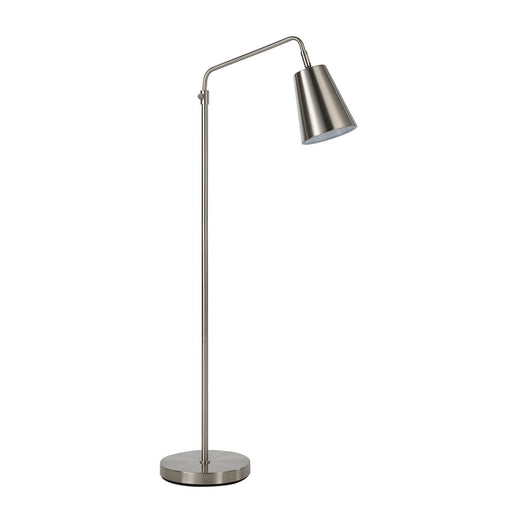 Norwich One Light Floor Lamp Brushed Nickel