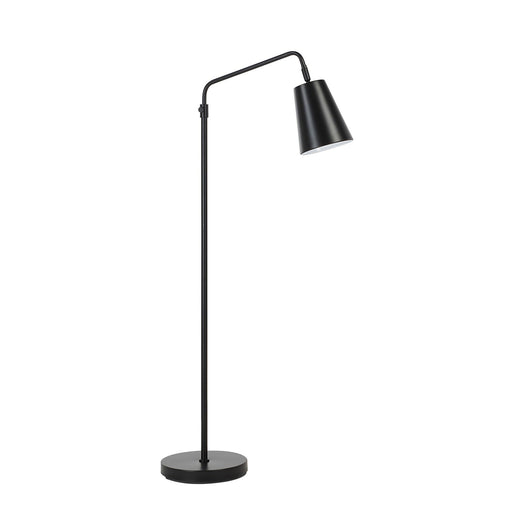 Nottingham One Light Floor Lamp Matte Black