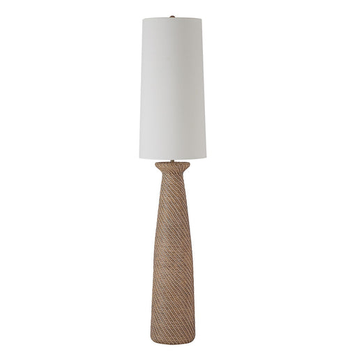 Nathalie Two Light Floor Lamp Cream White Wash