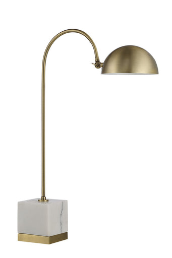 Volos LED Table Lamp Antique Brushed Brass