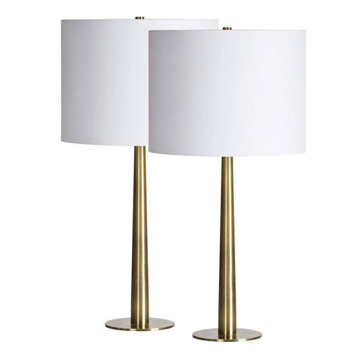 Renwil - LPT1253-SET2 - LED Table Lamp- Set - Sarai - Antique Brass