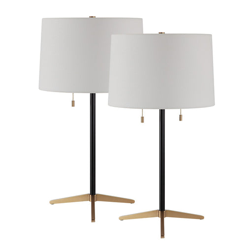 Orono LED Table Lamp- Set Of Two Matte Black