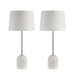 Renwil - LPT1290-SET2 - Two Light Table Lamp - Dili - White